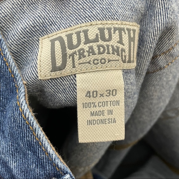 Duluth Trading Ballroom Relax Fit Dark Wash Jeans - Picture 7 of 8